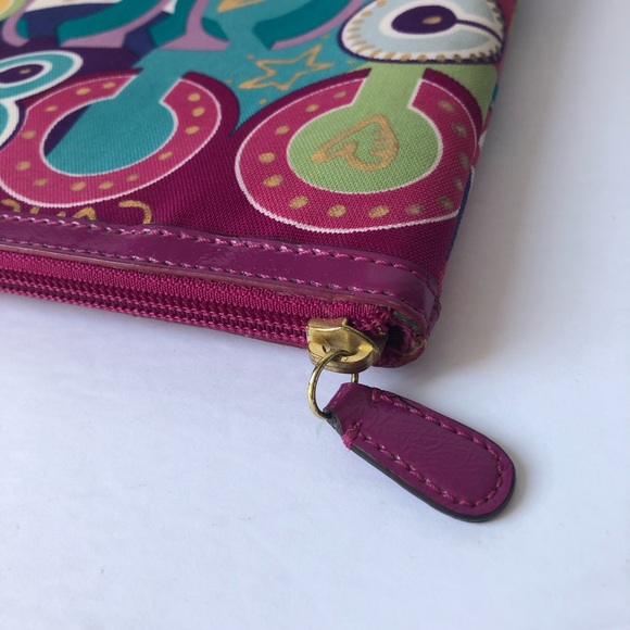 COACH multi laptop pouch authentic EUC - Picture 3 of 8